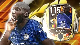 115 OVR ULTIMATE TOP TRANSFER LUKAKU REVIEW | FIFA MOBILE 21
