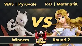 SUPER FORT GAYANT - WR2 - WAS | Pyruvate (Mewtwo) VS R-B | MattmatiK (Zelda)