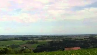 Blick auf das Inntal bei Kloster Au Gars