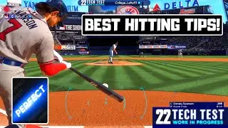 The BEST HITTING TIPS in MLB The Show 22! *TECH TEST*
