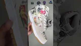 Closer look at the Supreme x Nike SB Dunk High &ldquo;Rammellzee&rdquo; with Project Legit Check