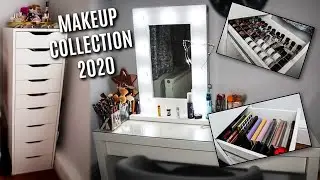MAKEUP COLLECTION AND STORAGE 2020 | Abi Forrester