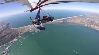 Microlight-Flight over the 