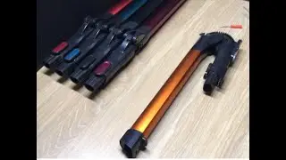 Shark Flexology wand video replacing buttons + centre hose, IZ201uk IZ201ukt cordless vacuum cleaner
