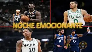 Noche de emociones en la NBA🔥