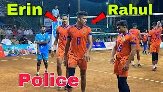Erin Varghese 😍 Rahul | BPCL Vs Kerala Police 👮‍♂️ Set 2 | Pooyappally