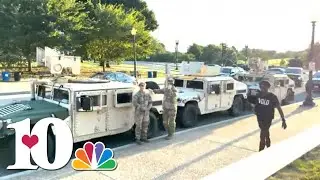 People protesting after president orders National Guard troops into Washington D.C.