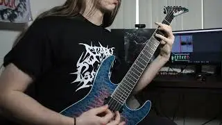 Disgorge - Demise of the Trinity Guitar Cover (one take)