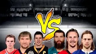 Best NHL Forwards VS Best NHL Defenseman  | NHL 17 Gameplay Simulation