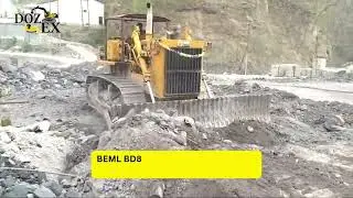 BEML BD80 Crawler Dozer in Action | Powerful Earthmoving Performance