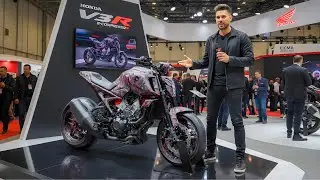 НОВЫЙ ОБЗОР ЭЛЕКТРОКОМПРЕССОРА HONDA V3R 900 2026 ГОДА НА ВЫСТАВКЕ EICMA 2025