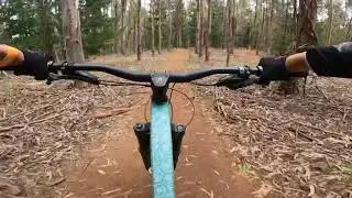 Rake&rsquo;n&rsquo;ride trail Linga Longa Bike Park WA