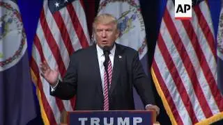 Trump Receives Purple Heart from Veteran