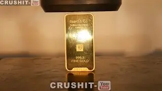 136.000 TL Değerindeki Altın K&uuml;l&ccedil;esine Pres Uygulanırsa Ne Olur?