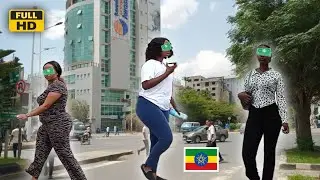 Beautiful girls on Street Of Adama | walking tour and Driving downtown Adama  Ethiopia