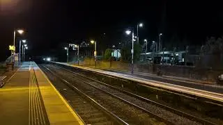ScotRail Inter7city HST 43124+43146 Hammers through Broughty Ferry on 1A89