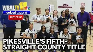 Pikesville girls win fifth-straight county basketball title