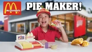 McDonald's PIE MAKER!!! Turn Bread into Apple Pie!