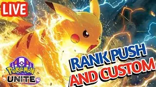 🔴 Pokemon unite live stream hindi // Kya Legend Rank hi payega