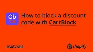CARTBLOCK - How to Block a Discount Code on Shopify