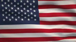 USA Waving Flag Animation | 8k Ultra HD | Flags of the World