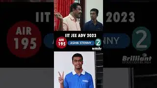 ASHIK STENNY  | IIT JEE Advanced 2023 Result | AIR-195  | congratulations