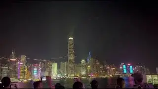 BOOM HONGKONG'S LIGHT SHOW  EVERY DAY AT TST (TSUIM TSA TSUI  @THEHOTTESTMAE 