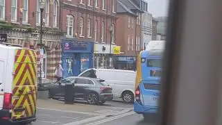 Here is the New livery Stagecoach bus 74007 on the number 7 in Guildford Thursday 29 January 2026