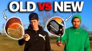Playing Golf With Old Clubs Vs New Clubs | GM GOLF