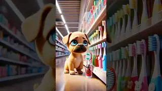 Brushing Teeth Can Be This Cute! Frenchie Baby Buys Toothbrushes for a Fun Bubble Time! 🦷🐶