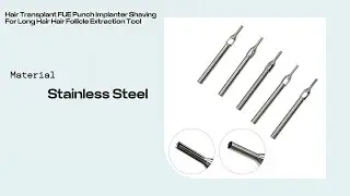 Premium Hair Transplant FUE Punches &ndash; Precision Follicular Unit Extraction Tools