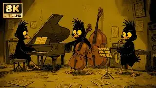 Noir Focus Jazz — Deep Upright Bass & Warm Rhodes - Coding, Study, Late-Night Flow