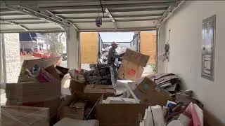 Garage cleanout in Frisco, Texas!!