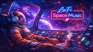 LoFi Space Music & Beats [Ambient Instrumental] Space Station Travel Songs to chill & for meditation
