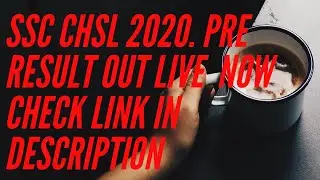 SSC CHSL Tier-1 result 2020