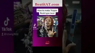 How To Make A Trippie Redd Type Beat in 1 Minute ☄️🔥 #shorts