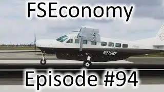 FSX | FSEconomy Ep. #94 - Richmond to Detroit | Grand Caravan