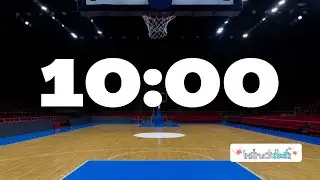 10 Minute Basketball Countdown Timer - Sports timer