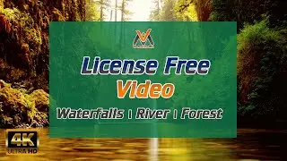 Waterfalls Footage Free to Use | No Copyright Video | Falls Copyright Free Videos| Free Stock