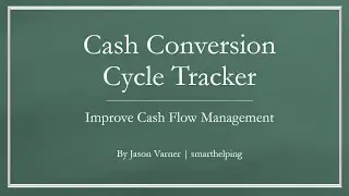 Cash Conversion Cycle Tracker in Excel: Up to 5 Years