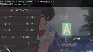 First time I try to alternate on Osu!