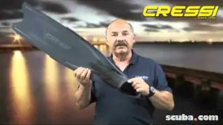 Cressi Gara Professional LD Long Blade Full Foot Fins Video Review
