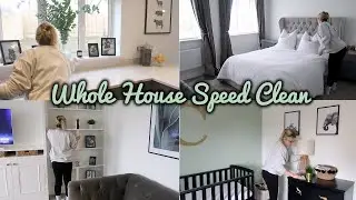 WHOLE HOUSE SPEED CLEAN FT CRAZY CLEANING HACK | CLEANING MOTIVATION 2021 | ellie polly
