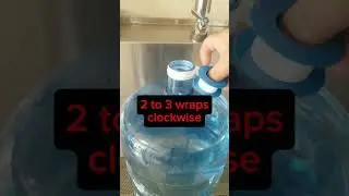 Leaky Bottle Hack to Save $$$ with teflon tape #water #leaks #inflation