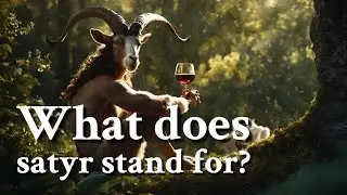 What does satyr stand for? Greek Mythology Story