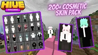𝗖𝗼𝘀𝗺𝗲𝘁𝗶𝗰𝘀 𝗣𝗮𝗰𝗸 | 4D skins working on HIVE 2023, 200+ cosmetics (1.20)+ [PC/IOS/ANDROID]