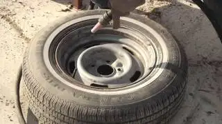 How To Sandblast A Car Wheel
