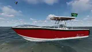 ✨New fishing Boat Design. #3d #design #blender #3danimation #boat 