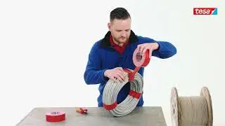 tesa&reg; 4688 Standard Polyethylene Coated Cloth Tape for Industrial Fixing Demands