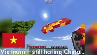 Southeast Asia portrayed in Minecraft